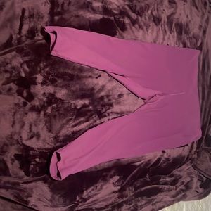 Purple yoga pants size extra large